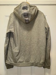 High Society Hoodie Men’s XL Gray Eye Graphic Heavyweight Streetwear H#13