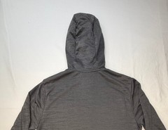Russell Men’s Hoodie Full Zip Lightweight Front Pockets Size Medium Dark Grey