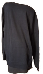 MAD Engine Black Sweatshirt No Body Halloween Big & Tall Men Size 3XL NWT