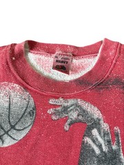90s Rare VTG Michael Jordan Magic Johnson T’s Crewneck Sweatshirt Bulls NBA XL