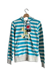 Scurvy Gold Foil Zip Hoodie with Built-in Headphones by Paul Frank Youth S