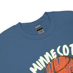 Minnesota Timberwolves Basketball Retro Unisex Sweatshirt S,M,L,XL,2X,3X