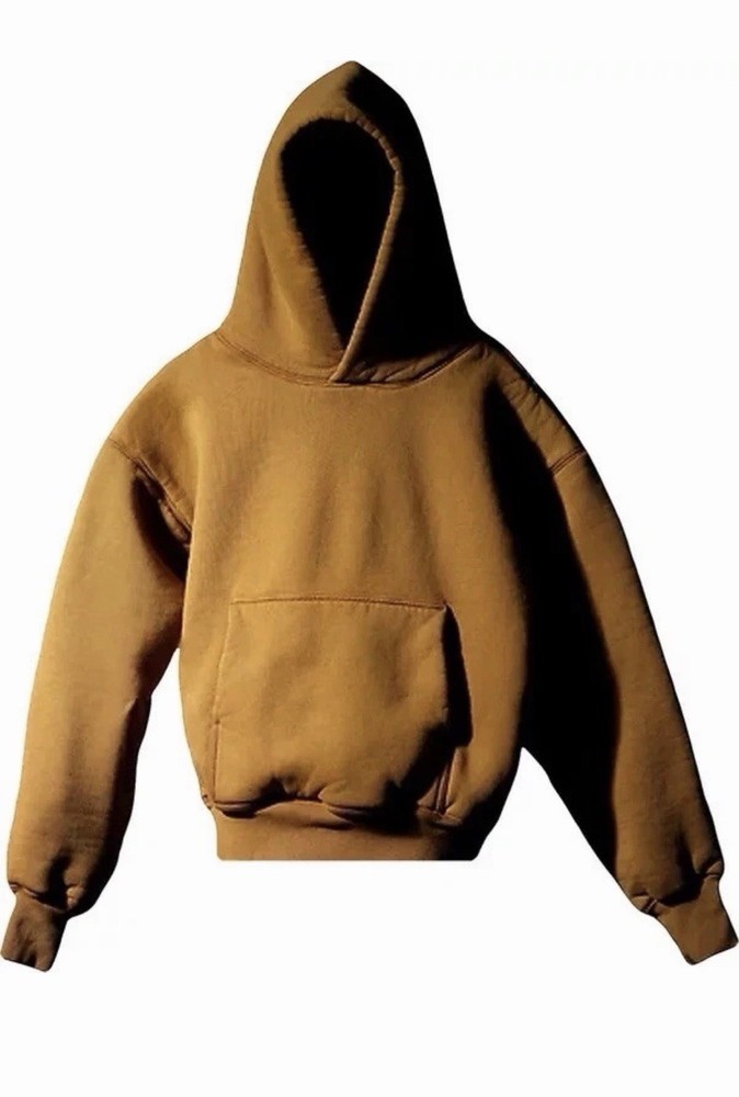 Yeezy GAP Perfect Double Layered Hoodie Light Brown – Men’s Size Small