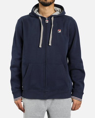 NWT MENS FILA TENCONI BLUE ZIP UP HOODIE JACKET 3XL