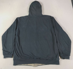 Vintage Winchester Hoodie Mens Large Green Camo Reversible Zip Realtree Hunting