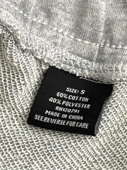 Gray Sweatpants & Hoodie Set Size S