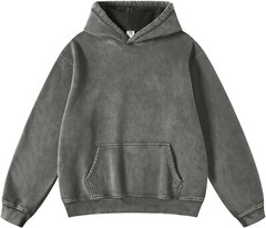 Mens Pullover Oversized Hoodie Cotton Hooded Sweatshirt Heavyweight Hoodie