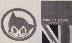 Tezuka Astro Boy Mighty Atom hooded sweatshirt size SMALL