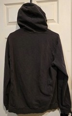 ​Fabletics Men’s The Courtside Hoodie Size Medium Charcoal Gray French Terry Zip