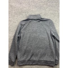 Under Armour 1/4 Zip Pullover Mens Large Gray Heathered Fleece Athletic Top