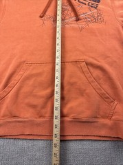 Vintage Nike ACG Hoodie Mens Medium Orange Performance Chest Logo Sweatshirt Y2K