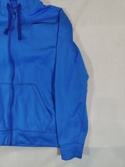 Nike Hoodie Jacket Mens Small Full Zip Therma-Fit Fleeced Lined 100% Polyester