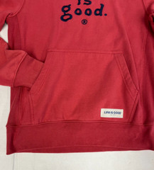 $65 Life Is Good Simply True Fleece Hoodie NWT Sz XS,S,M,L,XL,XXL Color Choice