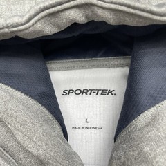 Sport Tek Grey Long Sleeve Pullover Hoodie Mens Size Large