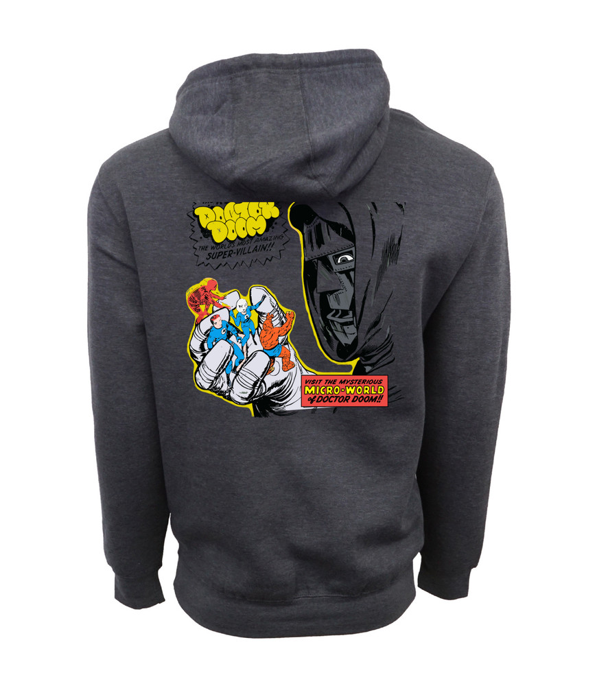 MARVEL DOCTOR DOOM THE WORLD AMAZING SUPER VILLAIN GRAPHIC GRAPHIC HOODIE