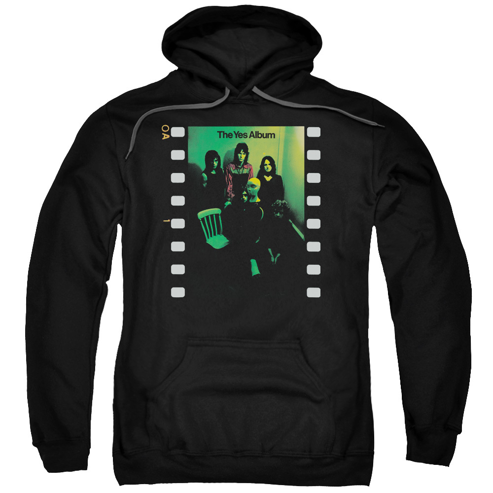 YES ALBUM Licensed Adult Pullover Hooded Band Sweatshirt Hoodie SM-3XL