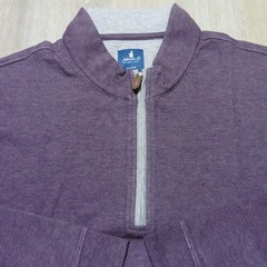 JOHNNIE-O Mens 2XL XXL SULLY PULLOVER 1/4 ZIP ROYAL PLUM PURPLE GOLF SWEATSHIRT