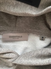 Essentials Fear of God Hoodie Dark Oatmeal Gray Mens M L New with Tags