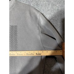 Stampd Men Gray Enjoy Life Graphic Crewneck Sweatshirt Size L Streetwear Minimal