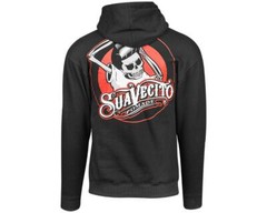 Men’s Suavecito OG Black & Red Hoodie Sweatshirt (S M L XL 2XL 3XL 4XL 5XL)