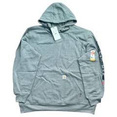 New Carhartt FR Flame Resistant Force Midweight Logo Hoodie Sweatshirt for Men