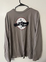 Disney Parks Walt Disney World Brown Crewneck Long Sleeve Pullover Large