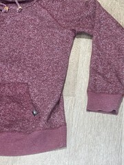 Tentree Mens Hoodie XL Maroon Pullover Sweatshirt Sustainable Organic/Recycled