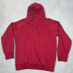 Vintage Ecko Unltd Mens XL Red Pullover Hoodie Logo Rhino Graphic Sweatshirt Y2K