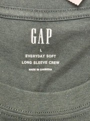 Gap Men’s Green Long Sleeve Crew Neck Comfort Basic Everyday Soft Sweatshirt L