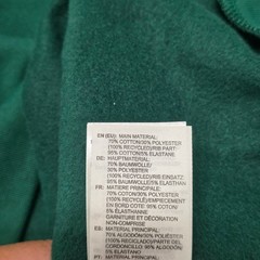 Adidas Essentials Feelcozy Sweatshirt Men’s 2XL Collegiate Green Fleece Pullover