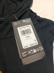 Under Armour Project Rock Sleeveless Hoodie Mens Medium Black Graphic Gym NWT