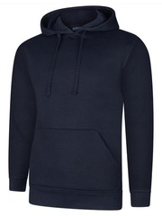 UNEEK UC509 Deluxe Hoodie | Unisex Soft Casual Pullover Sweatshirt | Plain