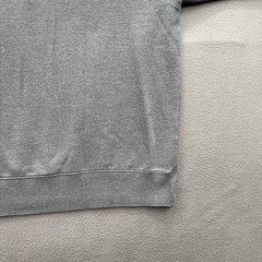 Burlebo Sweatshirt Mens Medium Gray Fleece Crewneck Pullover Outdoor Logo