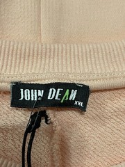 John Dean Shirt Mens 2XL Sweater Pink Sweatshirt Pullover Wake Your Mind Up N155