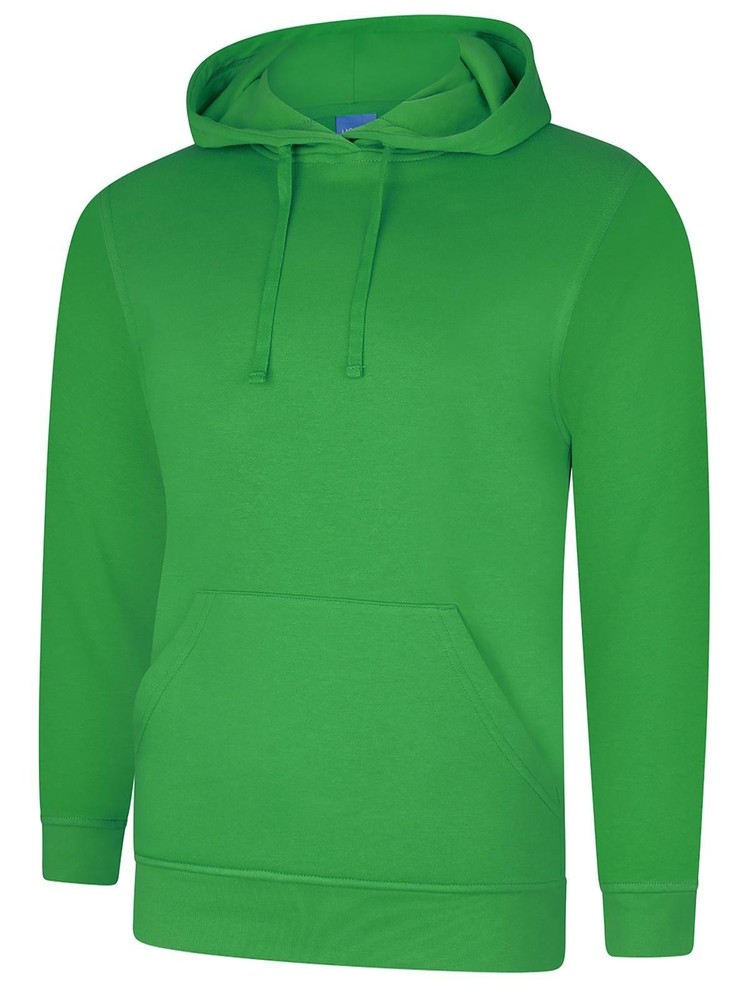 UNEEK UC509 Deluxe Hoodie | Unisex Soft Casual Pullover Sweatshirt | Plain