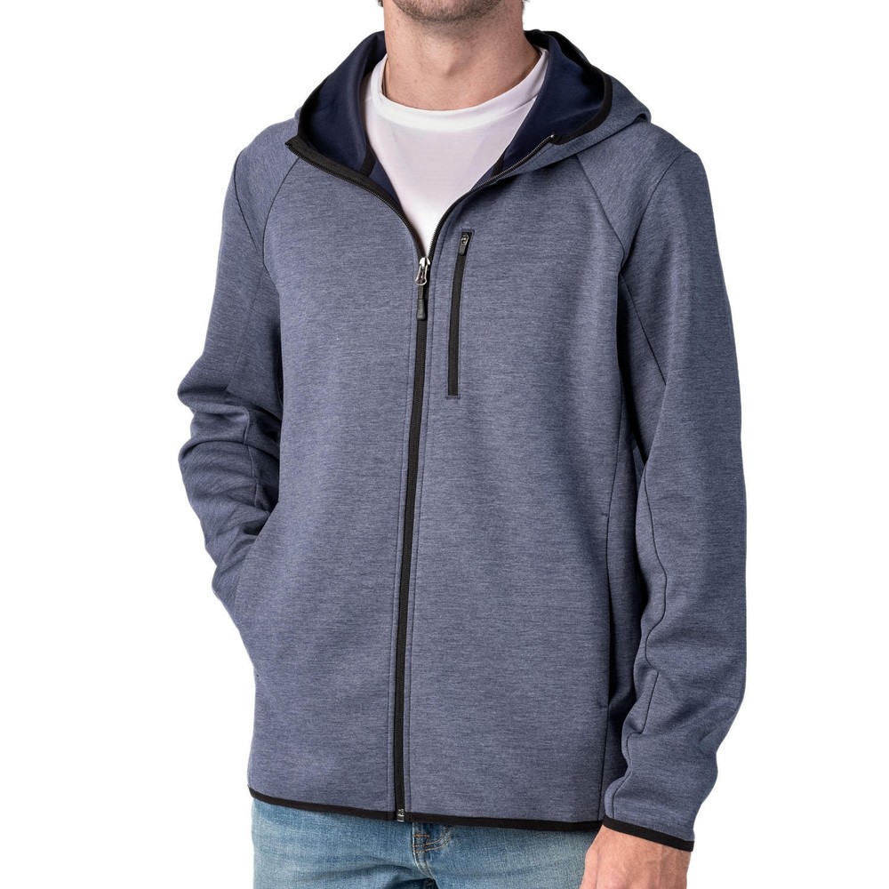ZeroXposur Full Zip Tech Hoodie – Lightweight, Stretchy, and Breathable