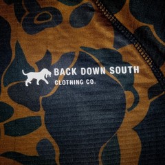 Back Down South Waffle Grid Hoodie CAMO Pullover Hooded Fleece Mens Medium
