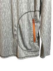 Howler Bros Loggerhead Hoodie Men Small Pacific Grey Deluge Camo Lightweight $69