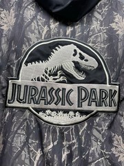 Jurassic Park 100% Polyester Hoodie Jacket Size Small