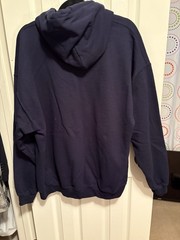 Gildan Heavy Blend Navy Blue Hooded Pullover SweatShirt- XLarge
