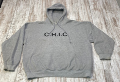 C.H.I.C. Hoodie Men’s XL Fleece Lined Gildan Heavy Blend Kangaroo Pocket 7272