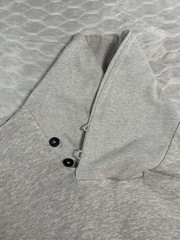 Polo Ralph Lauren Shawl Collar Sweatshirt XL Gray RLPC 1967 Fleece Pullover
