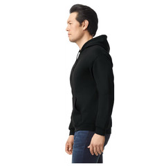 Gildan G185 – Unisex Heavy Blend™ 50/50 Hoodie – Black 3XL (6)