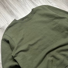 XL Blank Green Hanes Soft Sweat Crewneck Sweatshirt