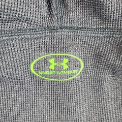 Under Armour Hoodie Mens M Gray Thermal Waffle Pullover All Season Gear Loose