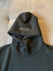 Fear of God Essentials Hoodie Stretch Limo Black （Fast Shipping）