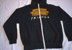 Friends TV Show Hoodie OFFICIAL Pullover Men’s Size XL couch graphic