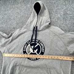 G Unit x Ecko Hoodie Mens XL Gray Pullover Hip Hop 50 Cent Rap Mens Y2K