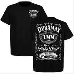 Duramax LMM 6.6L V8 Turbo Diesel Shirt, Old School Diesel Truck Graphic Tee