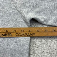 Gymshark Sweatshirt Mens Small Grey Apollo Crewneck Workout Gym Spellout Logo